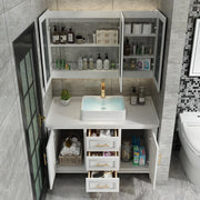 Solid Wood Vanity Cabinet - Vanities and Toilets